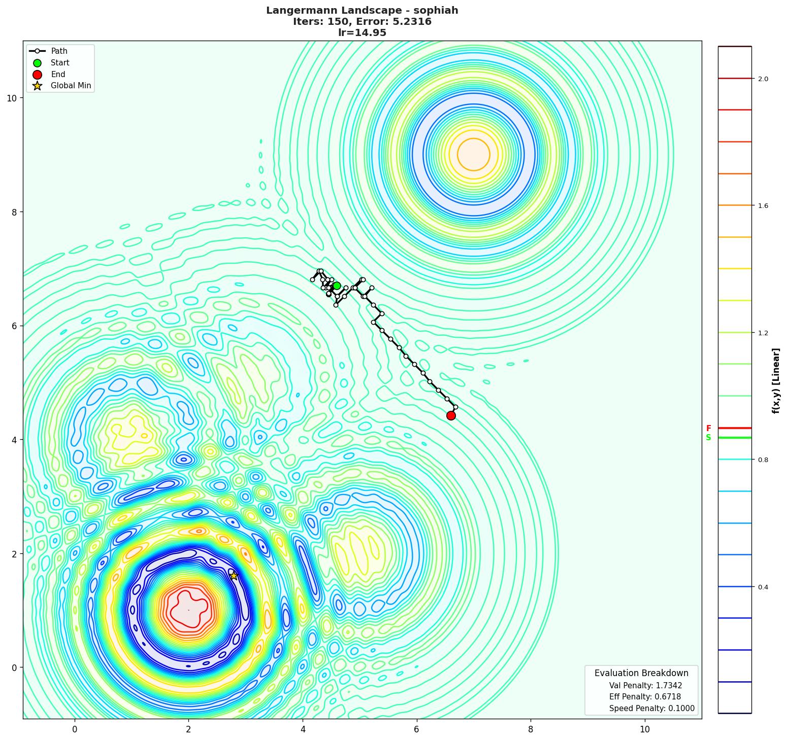 Langermann visualization
